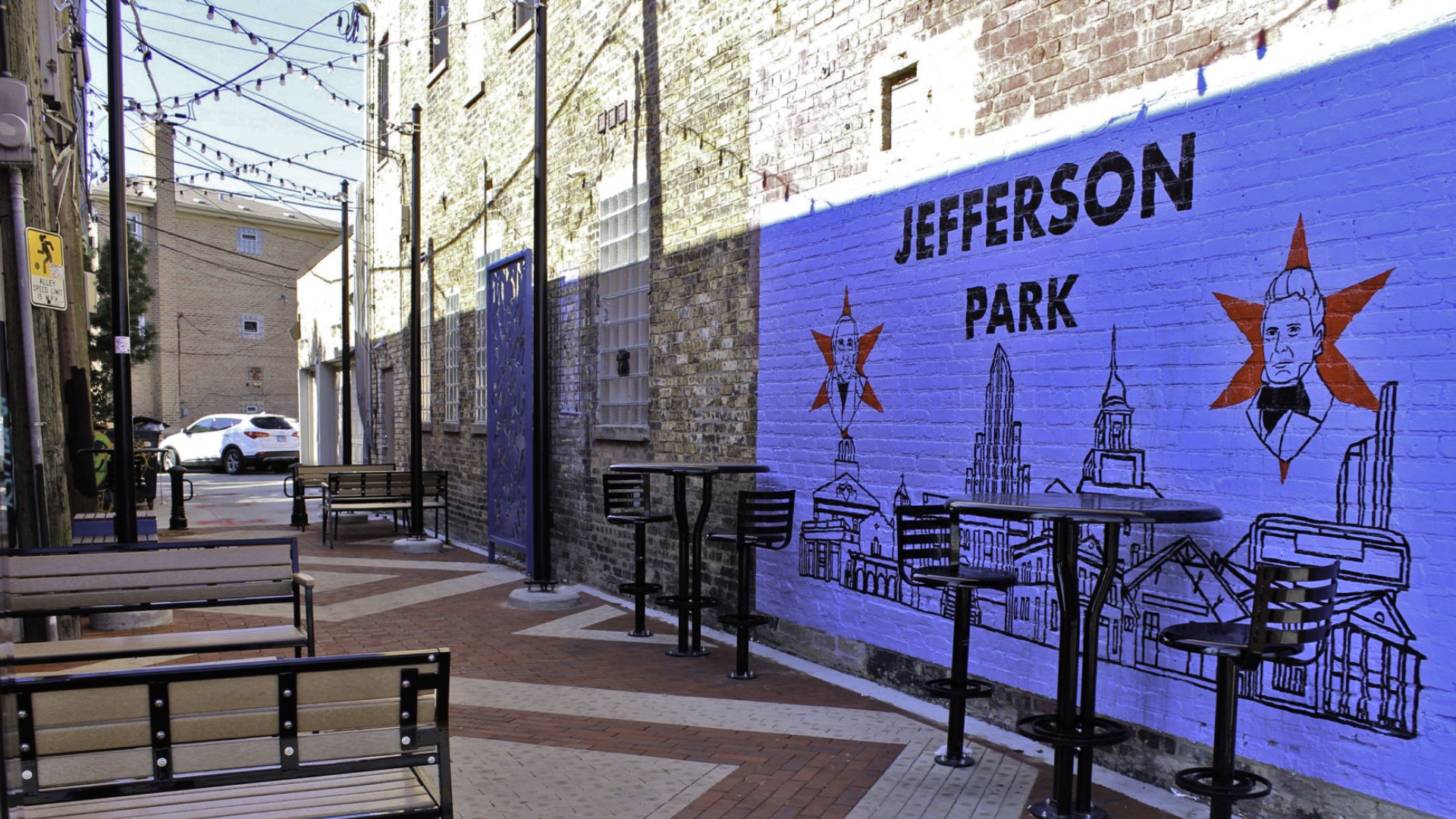 Jefferson Park Alley Mural