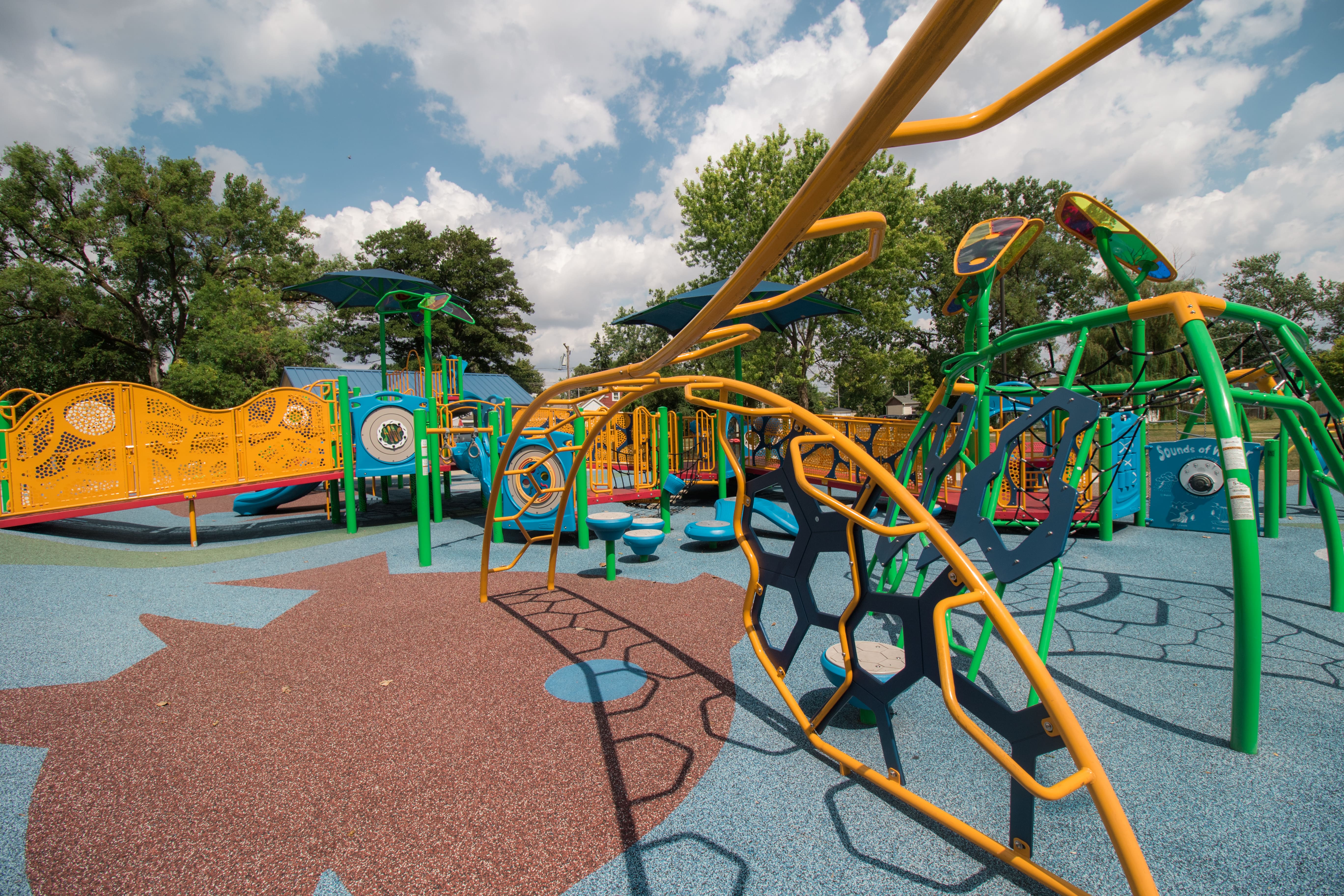 Columbus Manor Park - Playground - Upland Design