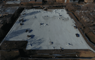 Aerial View of West Chatham Park