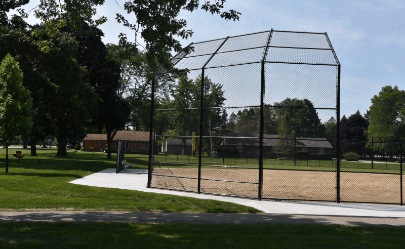Carpenter Park - Baseball Backstop