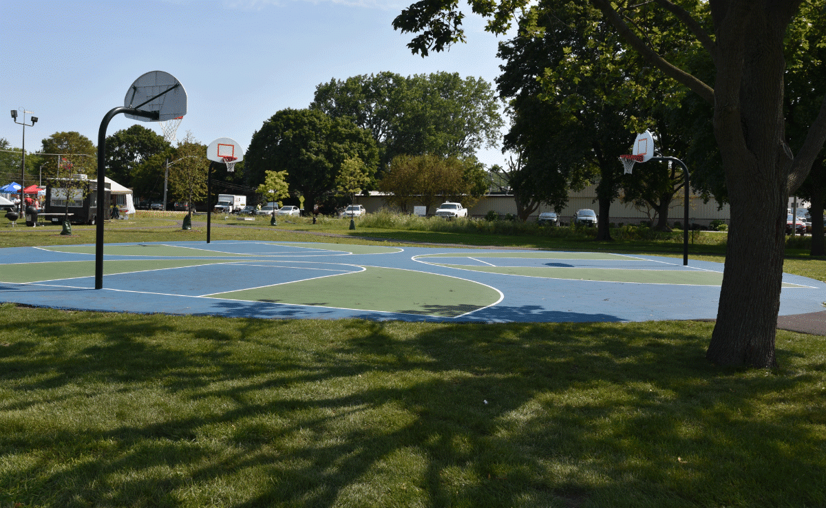 Carpenter Park - Basketball Courts - Upland Design