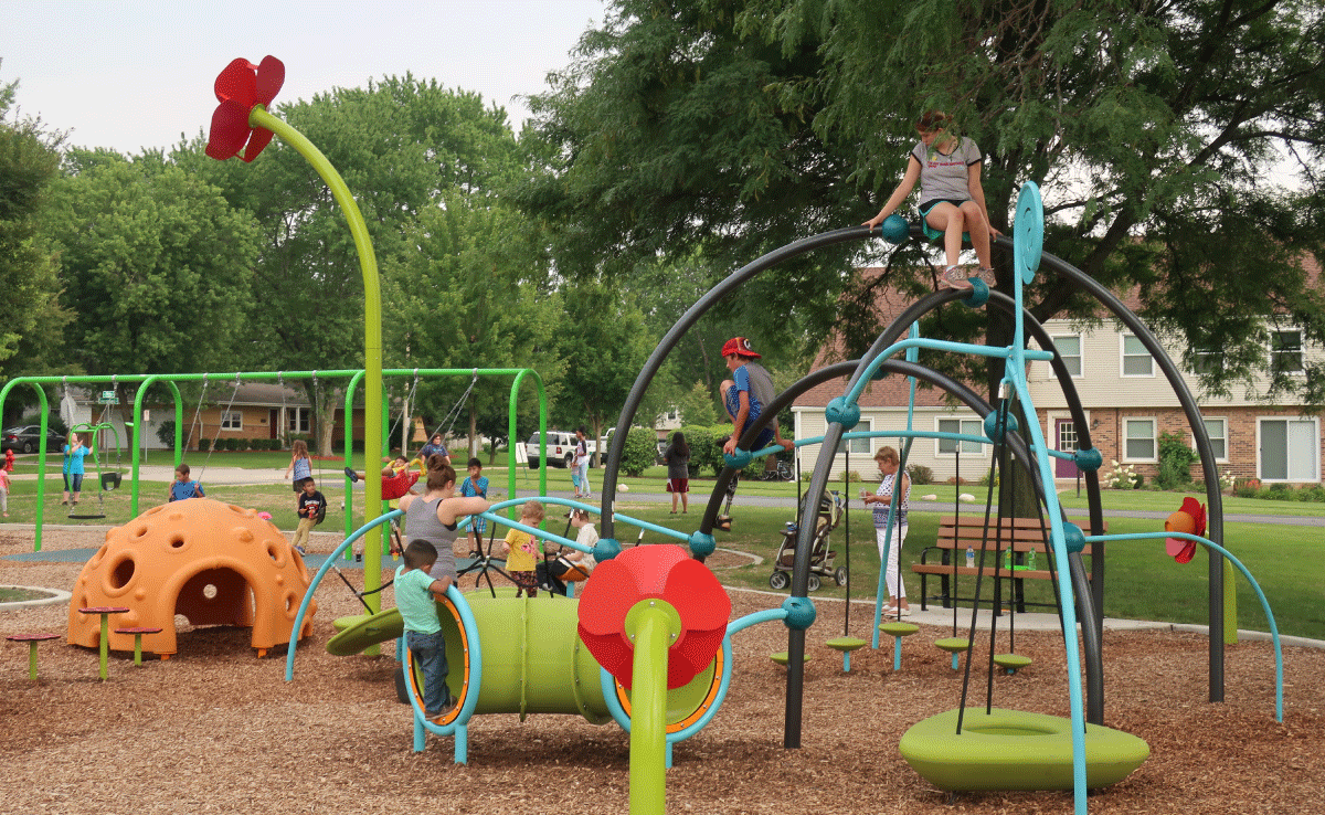 Fairview Park Playground - View of Park