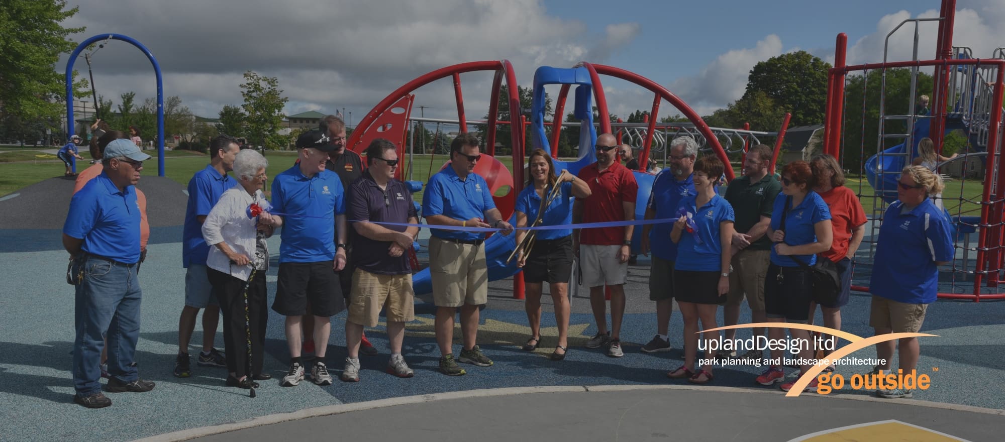 Upland Design - Engstrom Park Playground - Zipline