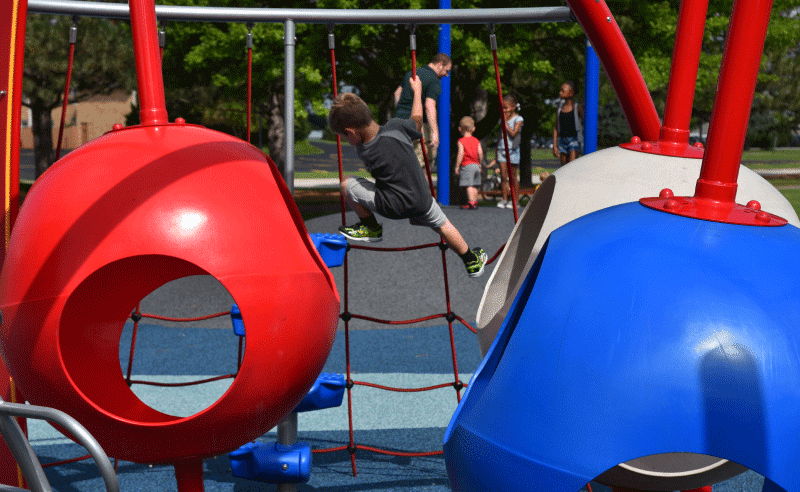 Upland Design - Engstrom Park Playground - Pods
