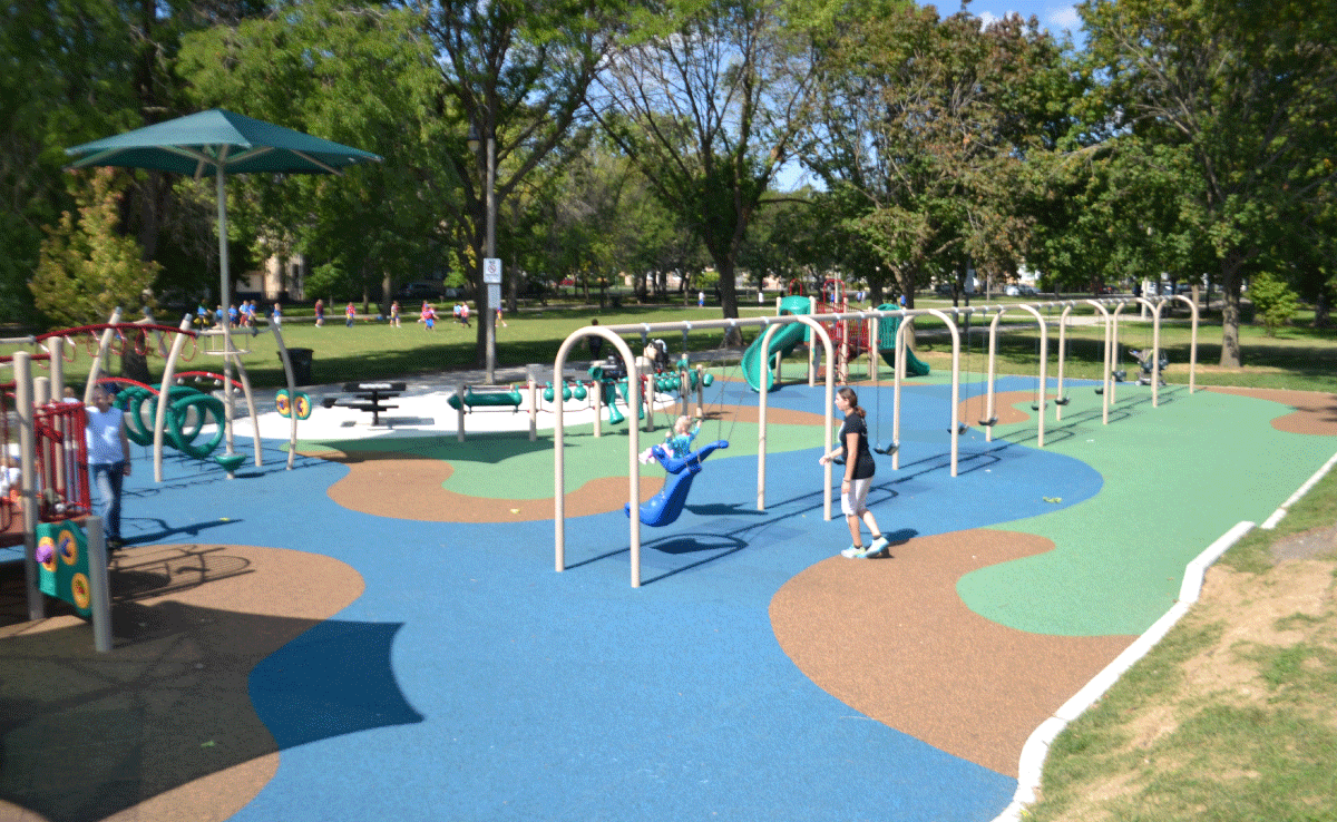 Shabbona Park - Swings
